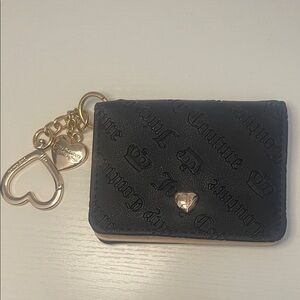 Juicy Couture Black and Gold Key Holder